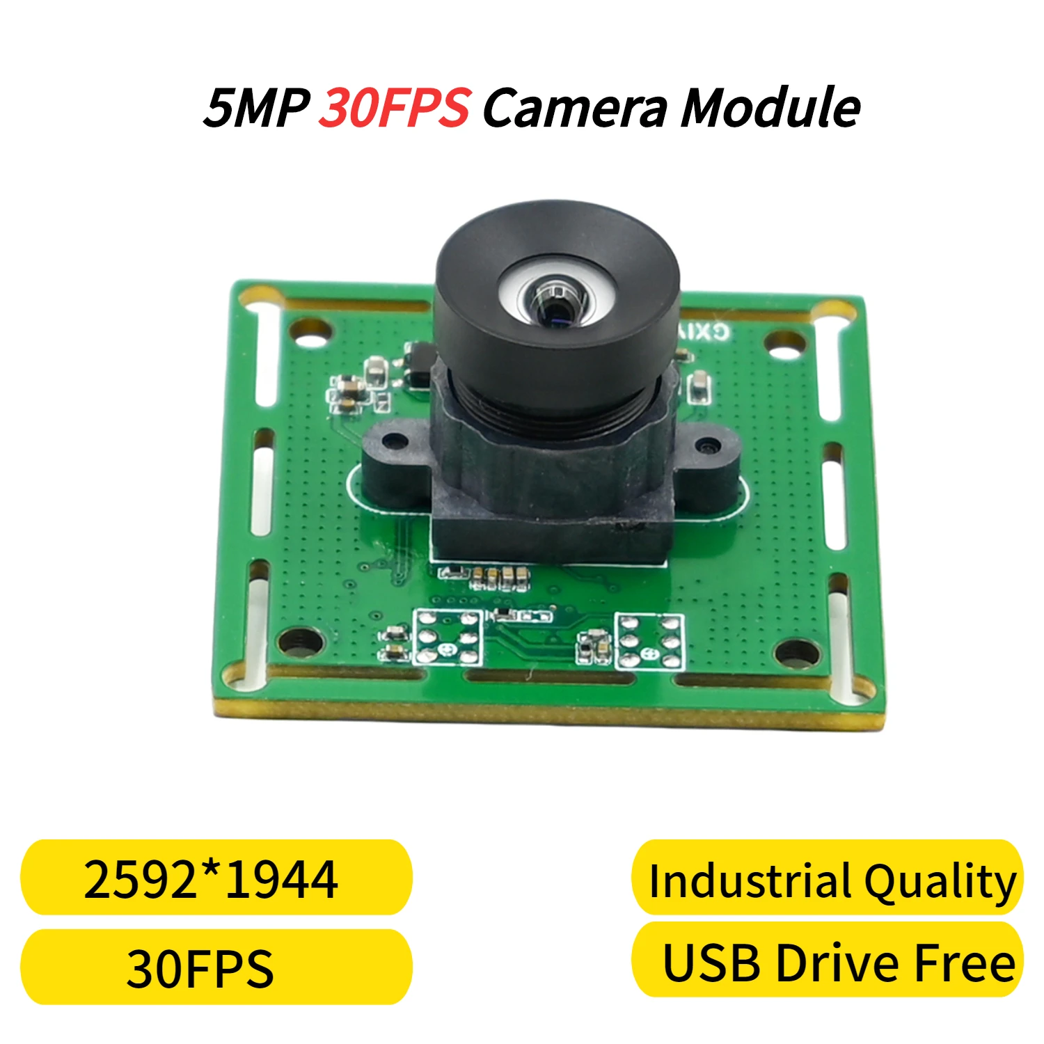 5MP USB Camera Module ,2592x1944 30fps OV5693,5 MegaPixel Webcam HD Fixed Focus,Wide-Angle Face Recognition Plug And Play