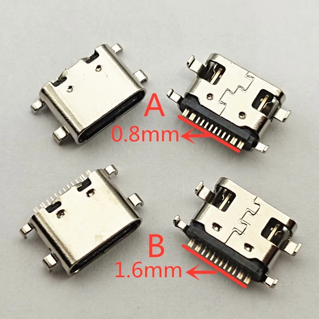 5-100szt Złącze dokujące Micro USB typu C do Teclast M40 TLA007 P20 10,1 cala P20HD X10HD Gniazdo stykowe Wtyczka Jack