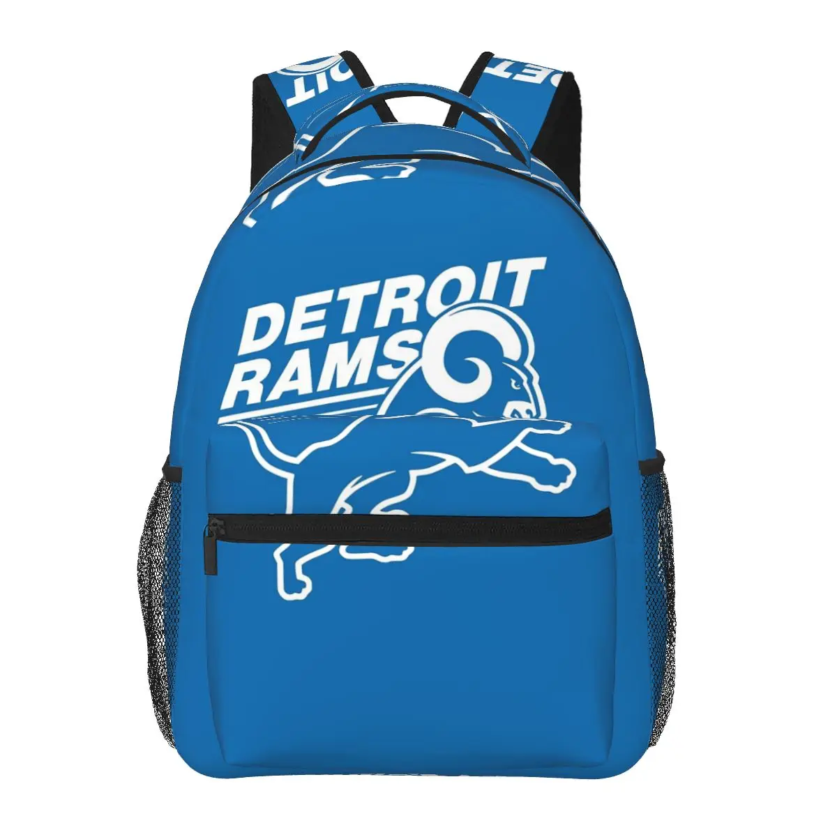 

Detroit Ram Backpacks Boys Girls Bookbag Children School Bags Cartoon Kids Rucksack Shoulder Bag Large Capacity