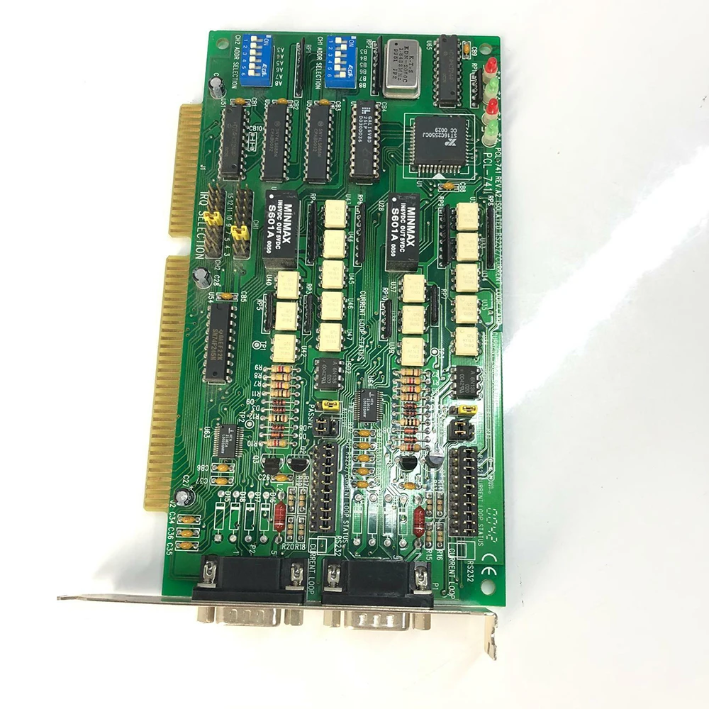 RS-232 Data Capture Card For Advantech PCL-741 REV.A2