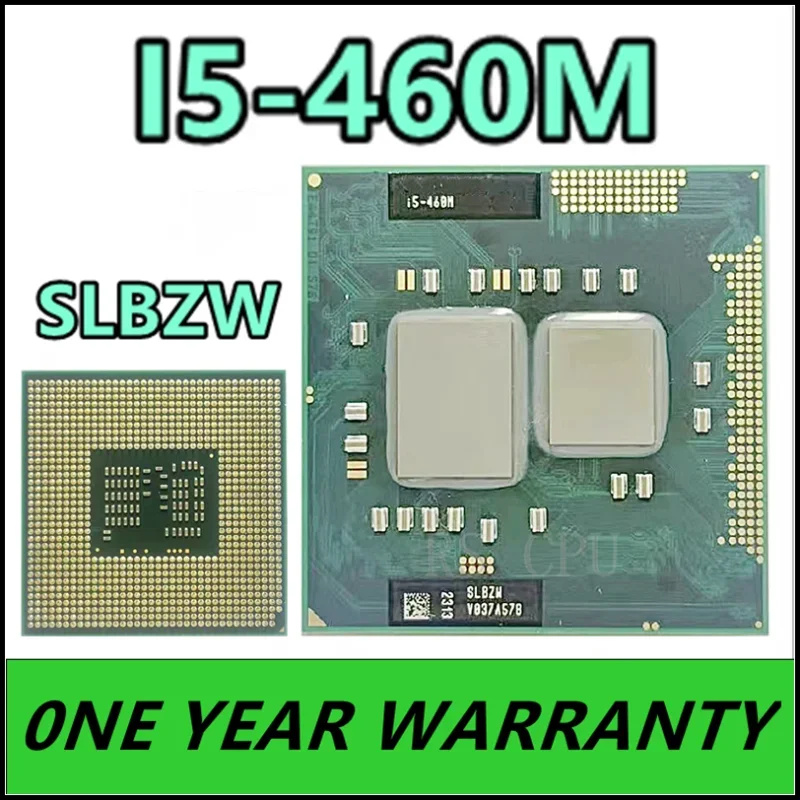 I5-460M I5 460M SLBZW 2,5 GHz Dwurdzeniowy czterowątkowy procesor Prosesor 3W 35 W Soket G1/RPGA988A