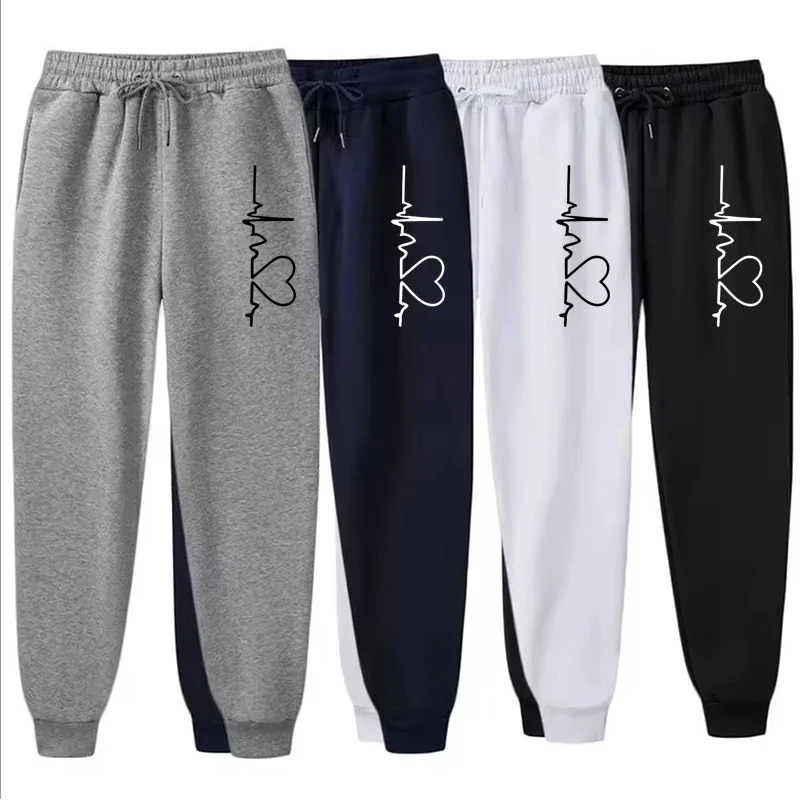 

Women Sweatpants Four Seasons Fitness Jogging Pants Fashion Casual Fashion Fleece Trousers Harajuku Sport Streetwear Pants