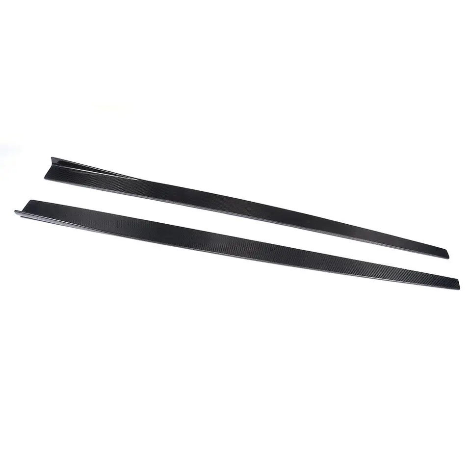 Car Parts Real Carbon Fiber Side Skirts For BMW F80 F82 Upgrade 3D Style F80 M3 Side Skirt M4 F82 Side Skirts