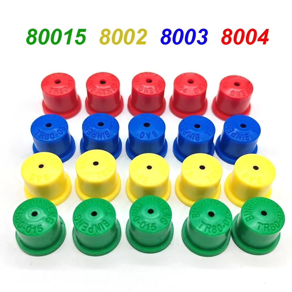 10 Pcs High Pressure Hollow Cone Nozzle 80 Degree Round Windproof Atomizing Spray Head  for Farm Pesticide Sprayer