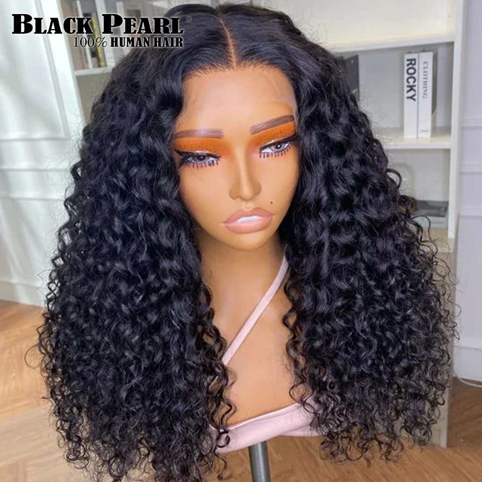 Deep Wave Lace Frontal Wig Hd Lace Front Wigs Brazilian Water Wave Loose Deep Wave Frontal Wig Brazilian Glueless Curly Lace Wig