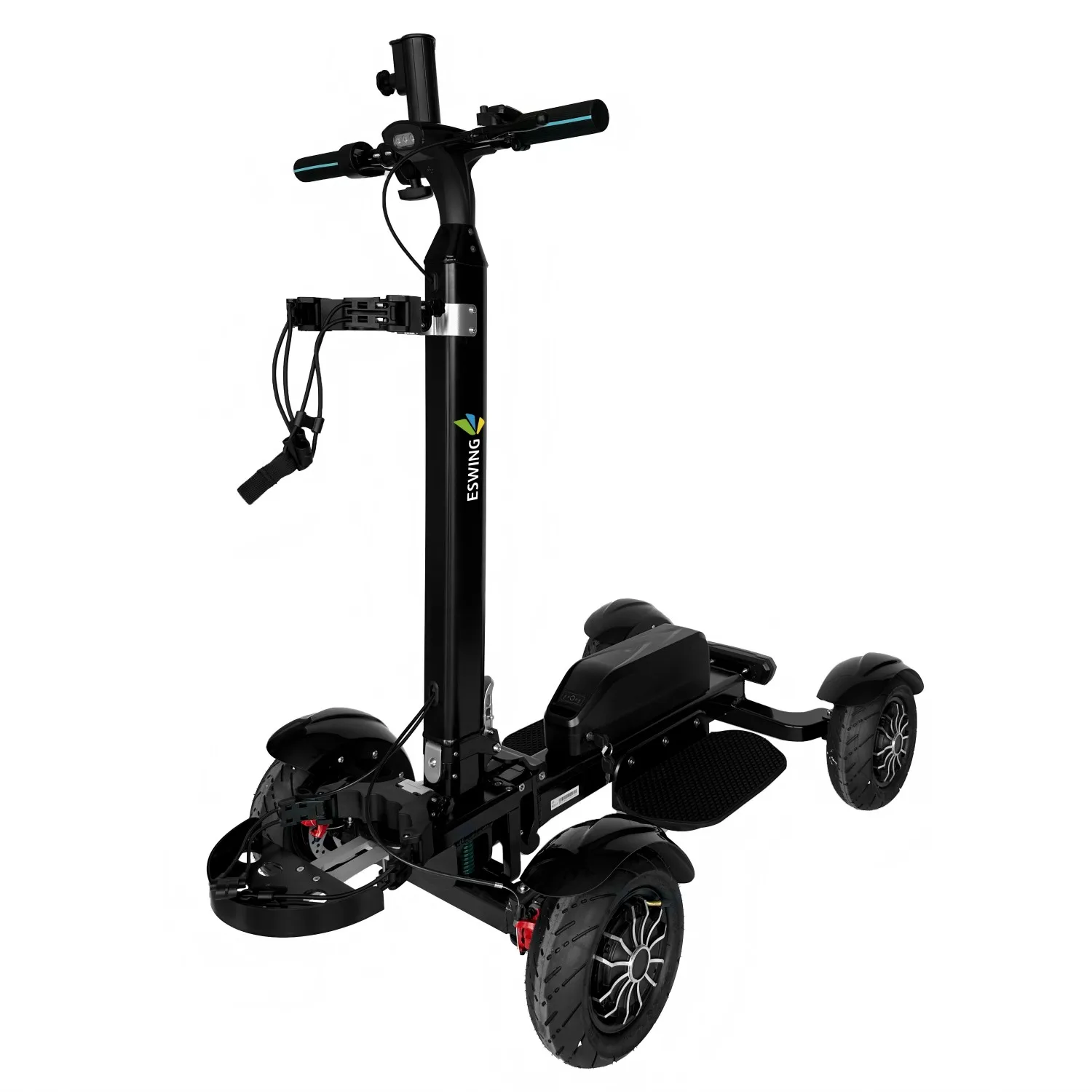 

ESWING Golf Scooter M12-1/M12-3 4-wheel quick-detach electric golf foldable 18-hole golf scooter portable golf balance scooter