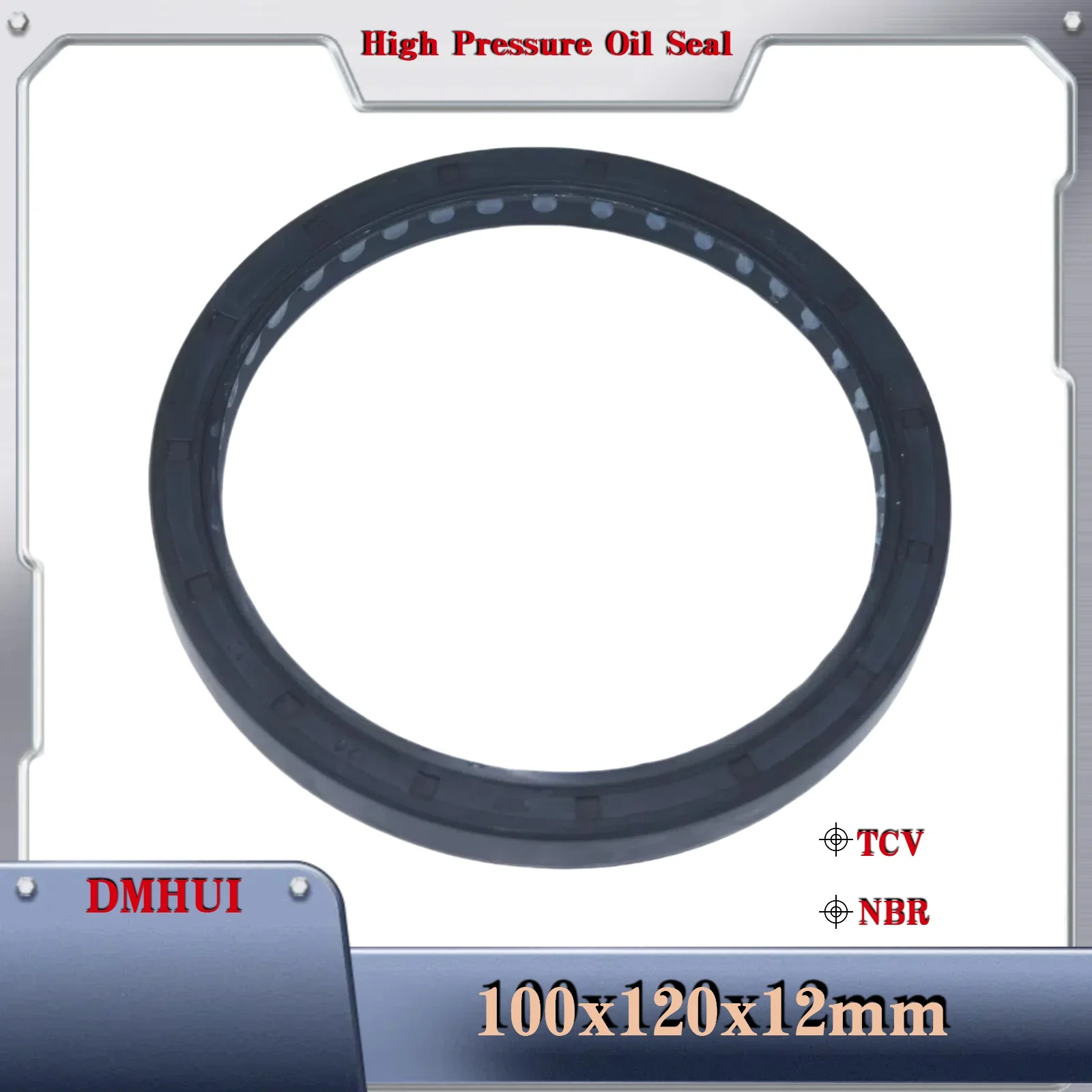 Shaft oil seal 100*120*12 TCV Hydraulic Pump High Pressure Shaft Oil Seal Rotary Seal 100X120X12