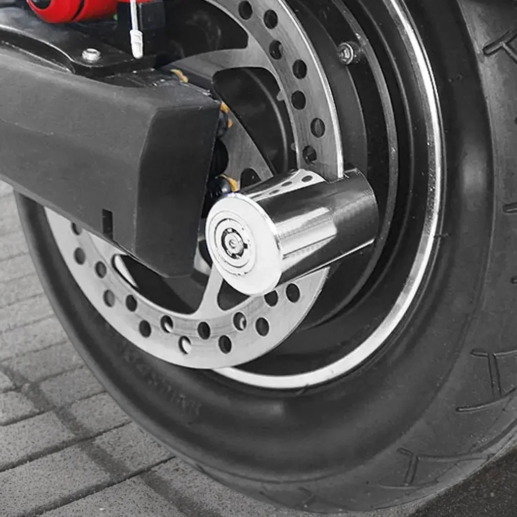 

Compact Disc Brake Lock - Waterproof Anti-Snap Wheel Lock for Skateboard Bike Scooter Motorcycle
