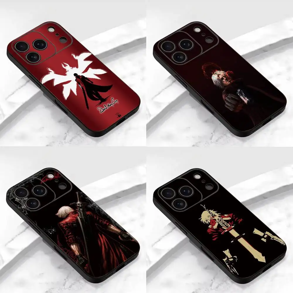 D-Dante D-Devil May C-Cry  Phone Case Silicone Soft For IPhone 17 16 15 14 13 12 11 X XR Plus Pro Max Plus