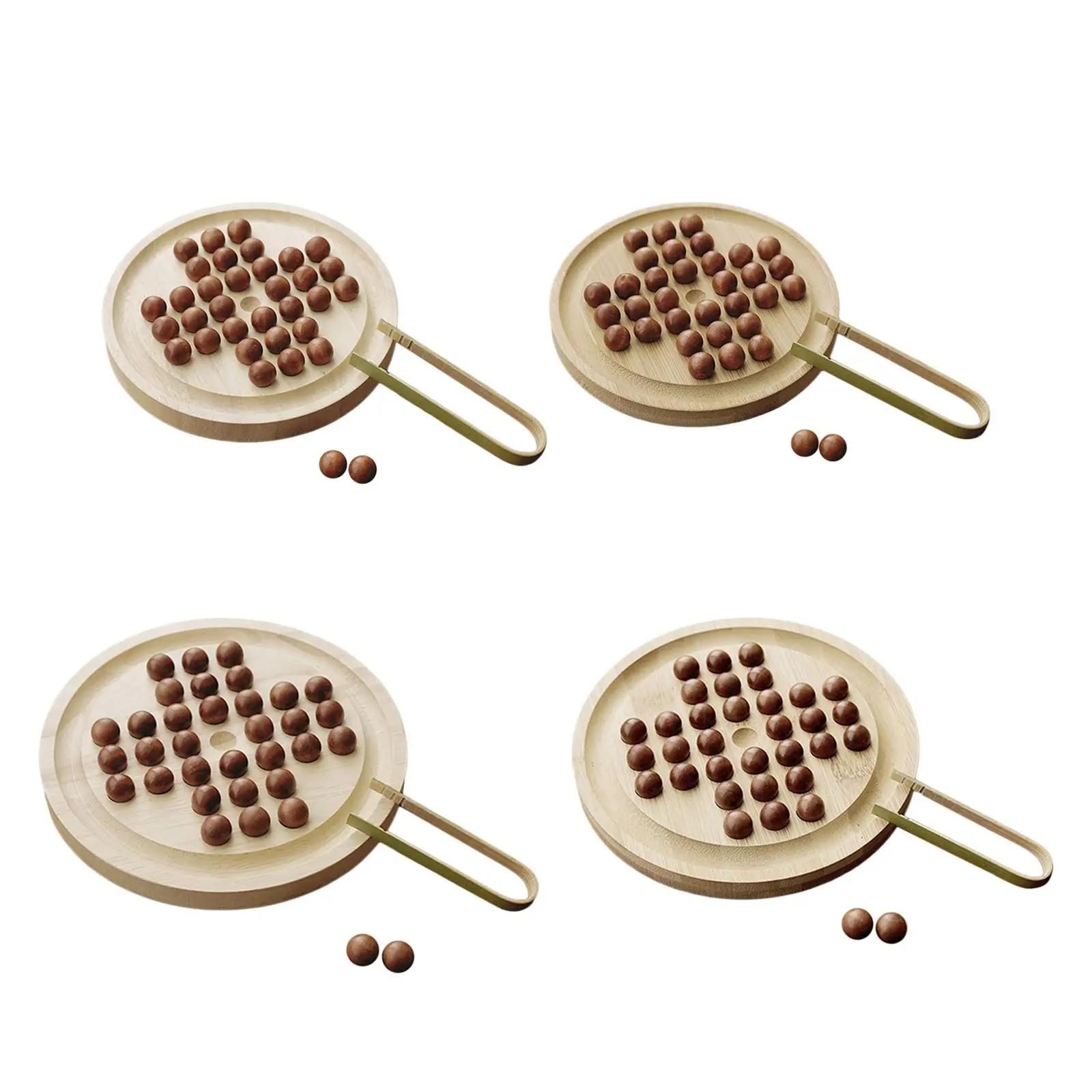 لعبة لوح سوليتير لعبة الرخام لوحة ديكور المكتب لعبة سوليتير مجموعة واحدة #1