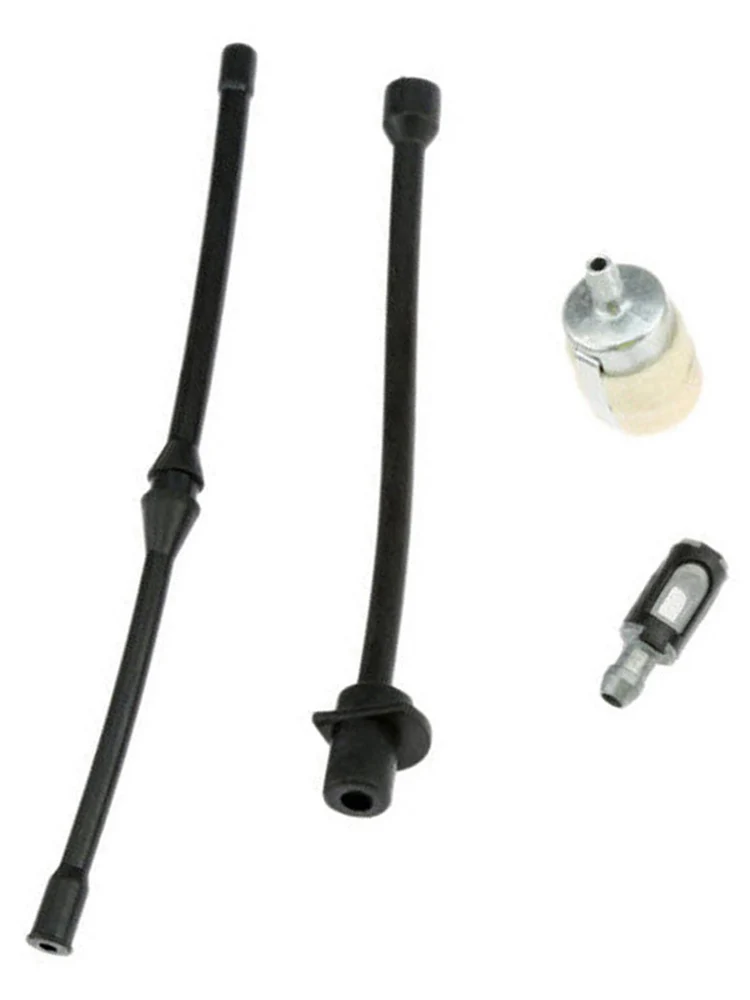 Sturdy Fuel Pipe and Oil Pipe Set with Filters for Chinese Chainsaw 4500/5200/5800 52cc 58cc Excellent Compatibility