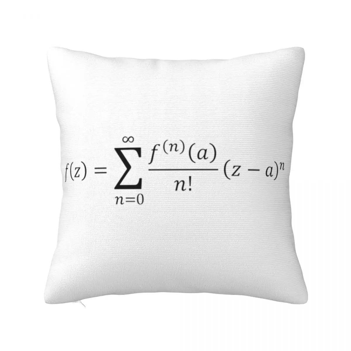 Taylor Series Math And Calculus Basics Square Pillowcase Pillow Cover Cushion Zip Decorative Throw Pillow for Home Living Room