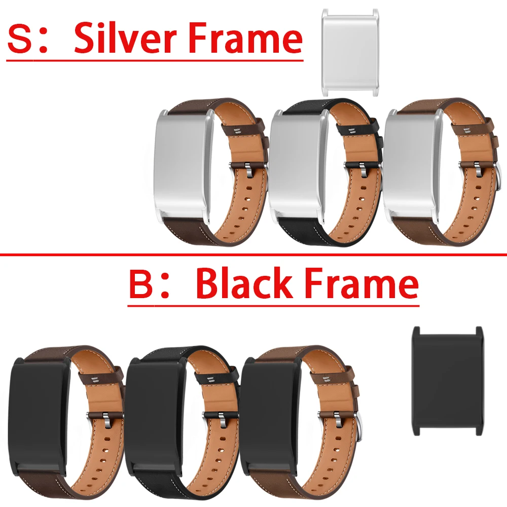 2PC Leather Band + PC Protective Frame for Whoop 5.0 MG 4.0 Bussiness Fashion Wrist Band for Whoop MG/5.0 Men Women Watch Strap