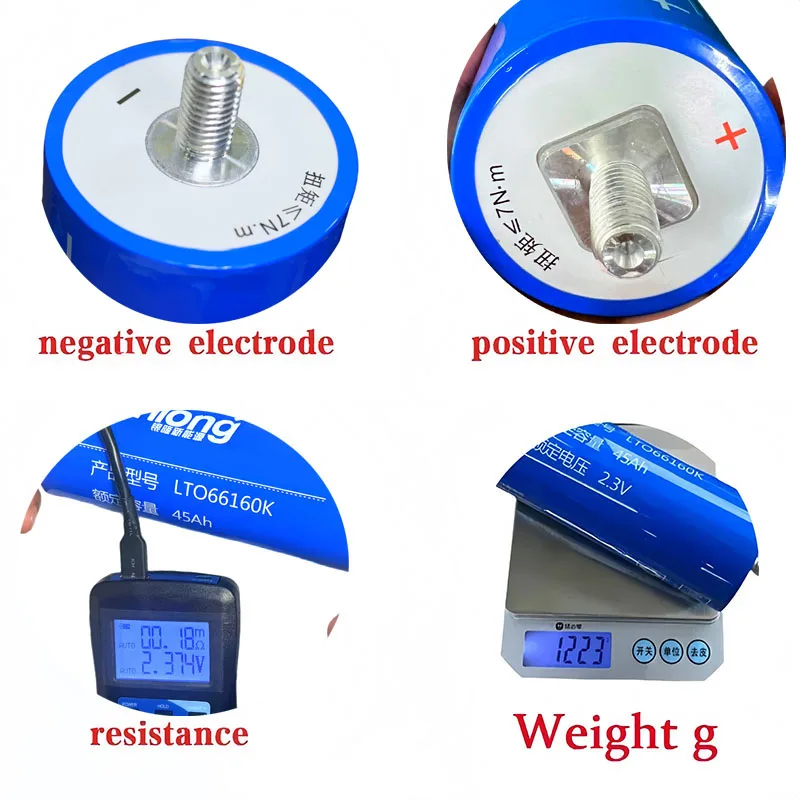 2.3 فولت 45ah الصف Yinlong LTO بطارية ليثيوم تيتانيوم 10c 66160 لتقوم بها بنفسك 12 فولت 48 فولت RV سيارة بدء الصوت بطارية قابلة للشحن الاتحاد الأوروبي خالية من الضرائب #2