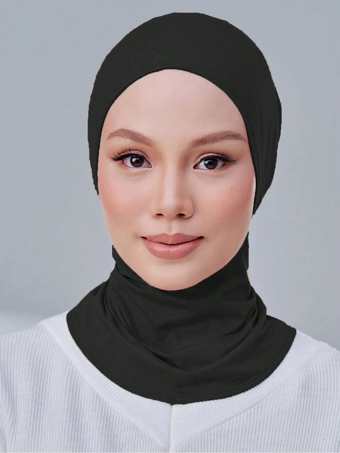 

Hot Selling Muslim Hijabs Full Coverage Undercap Women Stretchy Elastic Bonnet Plain Underscarf New Inner Headband Turban Mujer