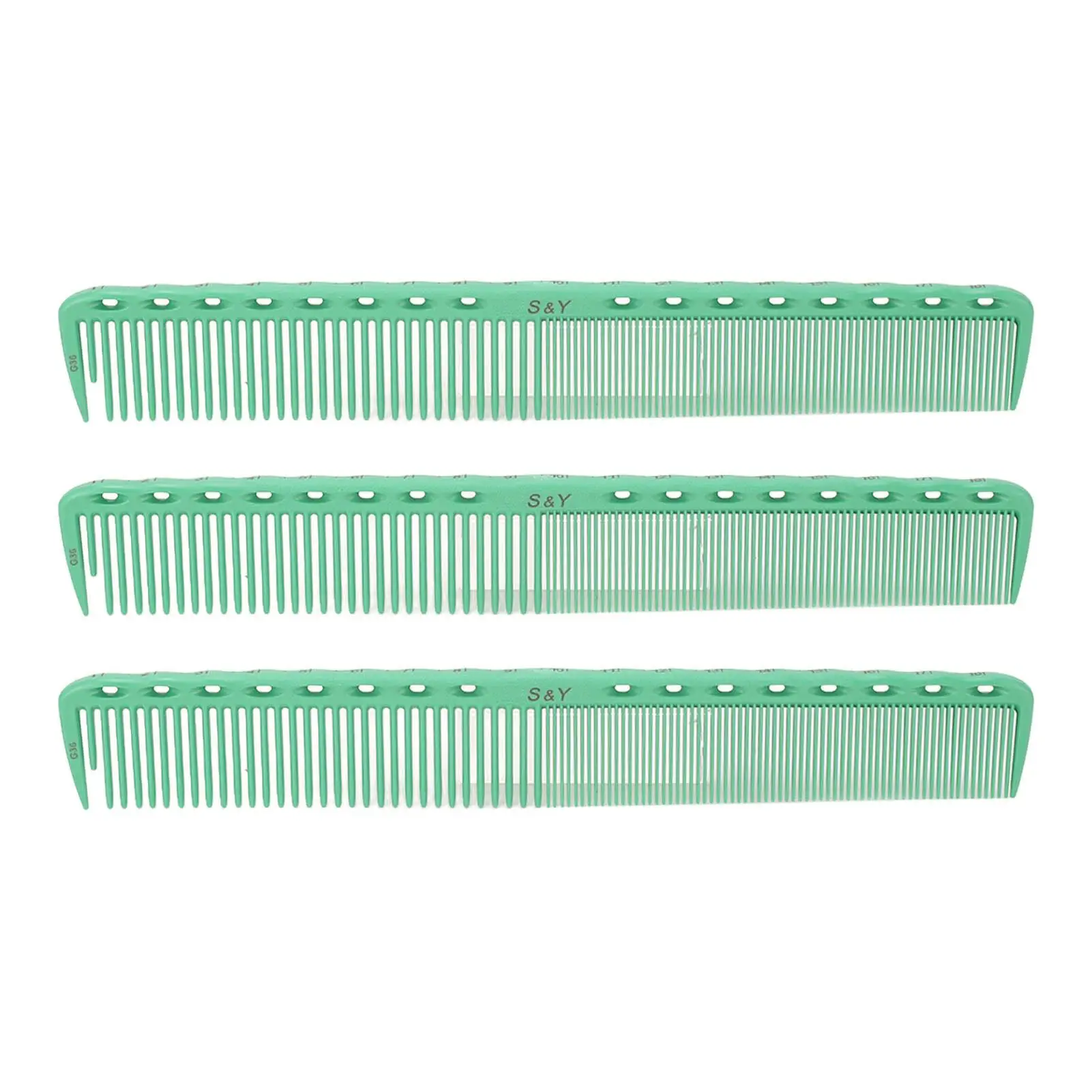 Professional Hair Styling Comb Set - Lightweight, Smooth Surfaces, Scratch-Resistant for salon Use