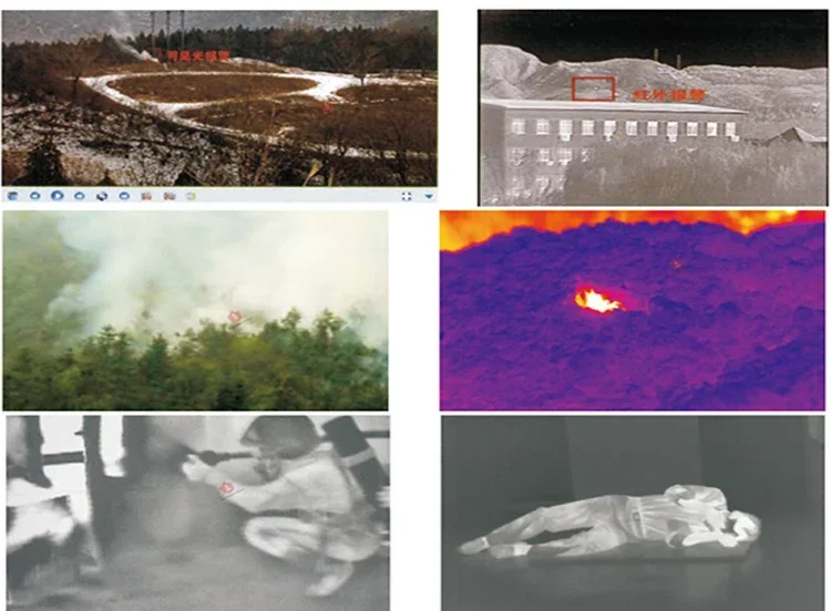2025 Premium Products 384*288 infrared thermal imaging PTZ camera vehicle mounted boat mounted thermal imaging camera