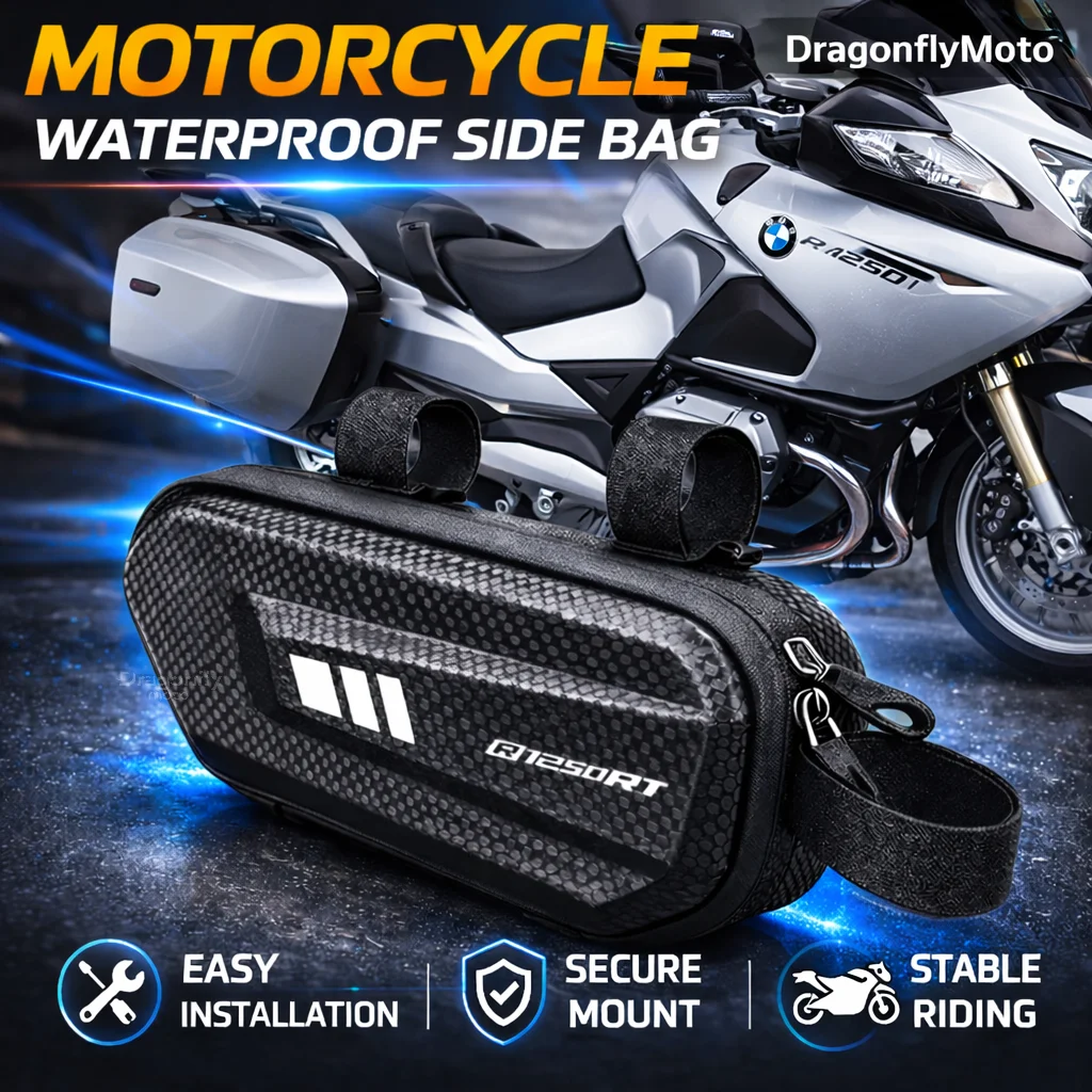 

Большая вместительная боковая сумка для мотоцикла BMW R1250RT R1250 RT R 1250RT 2004-2013, водонепроницаемая многофункциональная сумка для хранения вещей