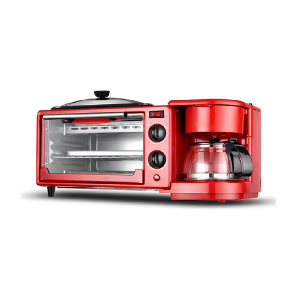 

New Breakfast Home Multi-function Toaster Cooking Coffee 3 in 1 Breakfast Makers