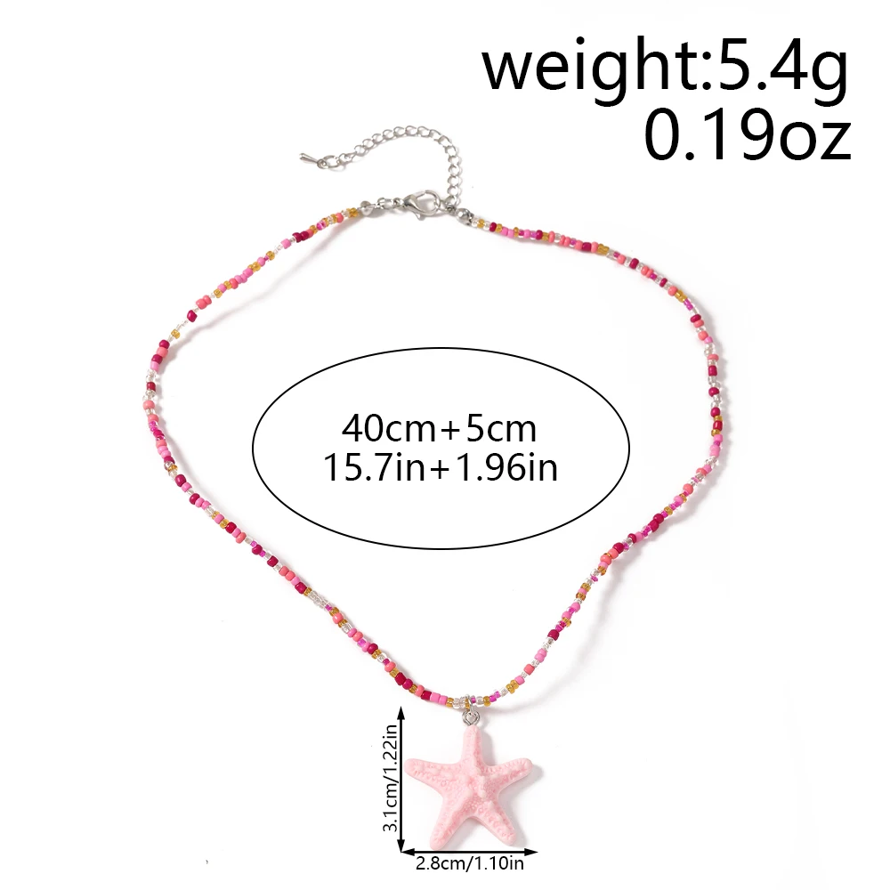Modische Bunte Handgemachte Perlen-Frucht-Halskette für Frauen Orange Wassermelonen-Anhänger Halskette Mädchen Party Festival Schmuck Geschenke – Detail 9