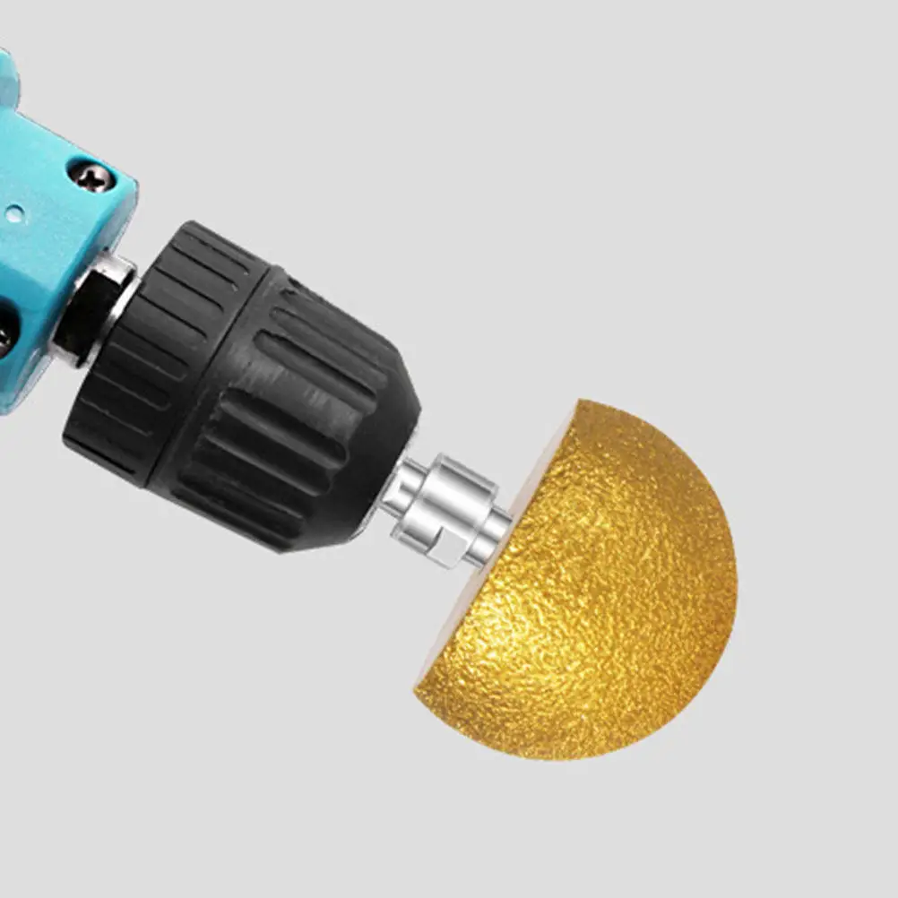 Flower Pot Grinding Head Flowerpot Repair Tool DIY Planter Buffer Rotary Burr Ball Grinding Head for Carving Polishing Buffing