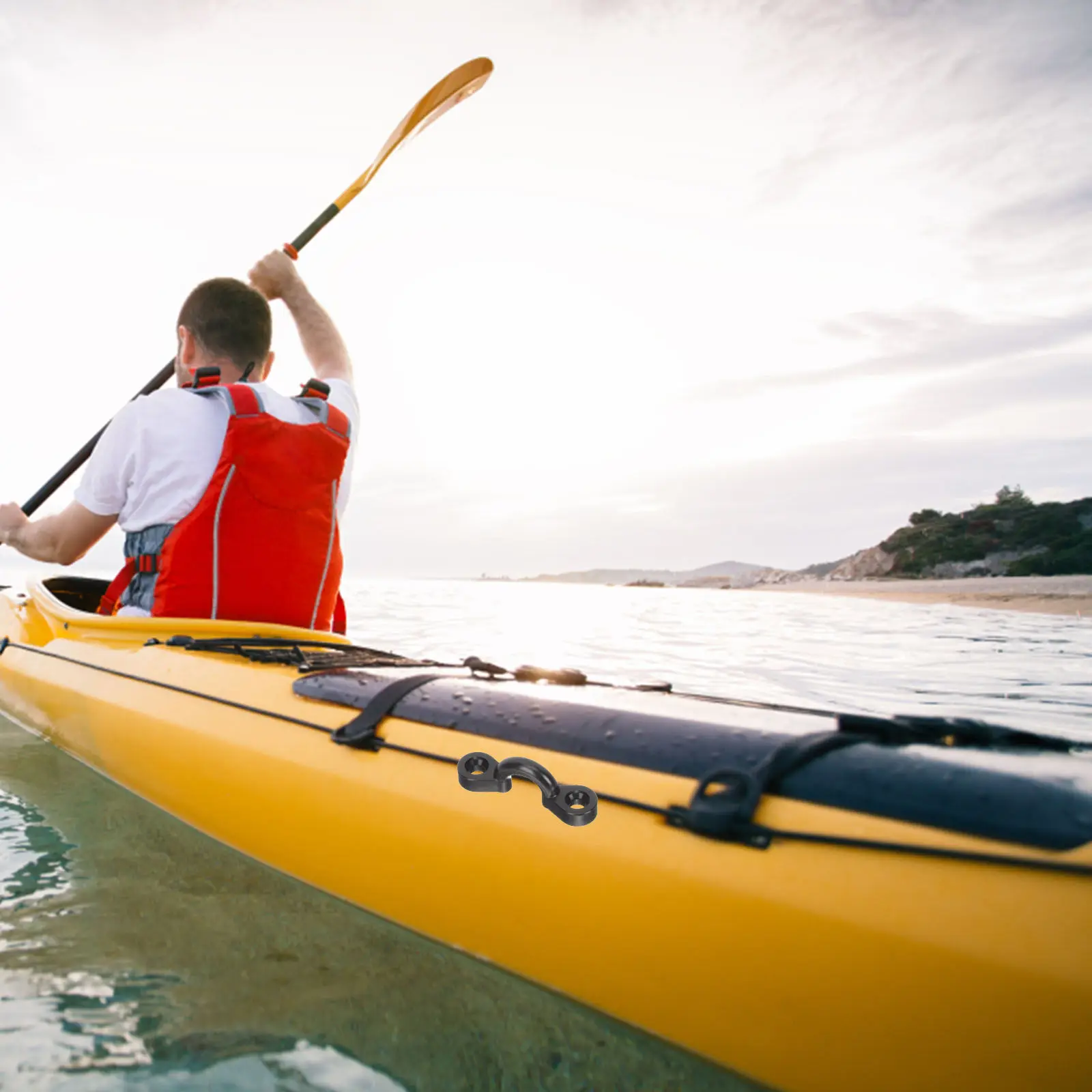 

10 шт. нейлоновых креплений для каяка со стальными винтами, анкеры для крепления на палубу для каноэ, рафтинга, снорклинга, баллонов для плавучести, лодок, надувных лодок, палаток