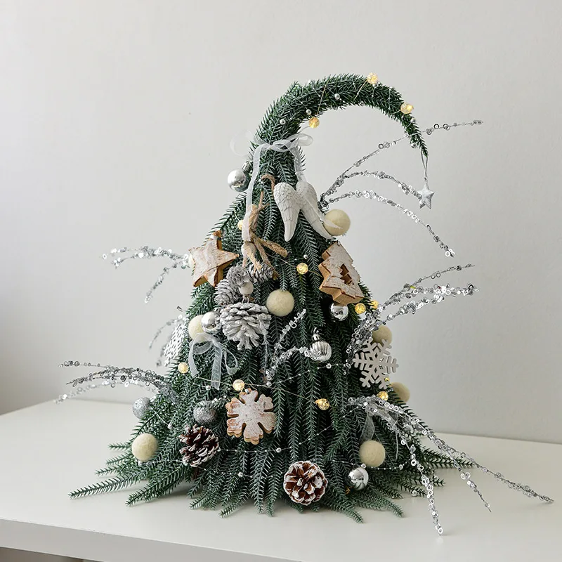 christmas-decoration-crooked-neck-elf-christmas-tree-small-creative-christmas-tree-silver-set-decoration