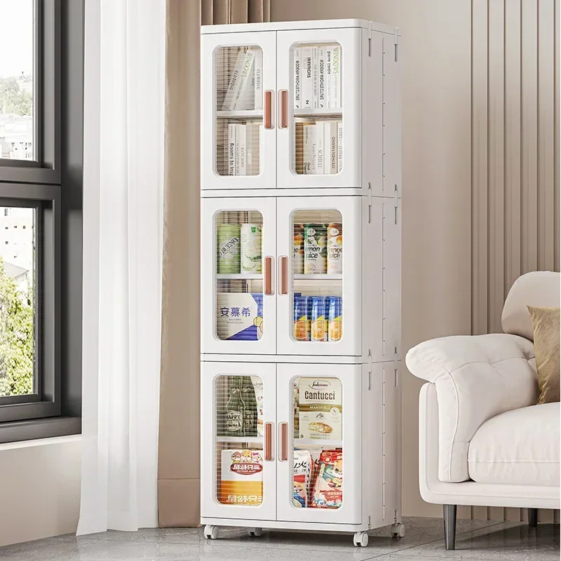 Installation-free Storage Cabinets, Cabinets, Household Finishing, Baby, Clothes, Toy Lockers, Plastic Snack