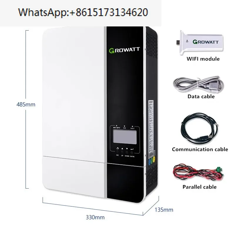 Growatt SPF5000ES off Grid Solar Inverter 48v EU Version Wifi Module hybrid off Solar Inverter