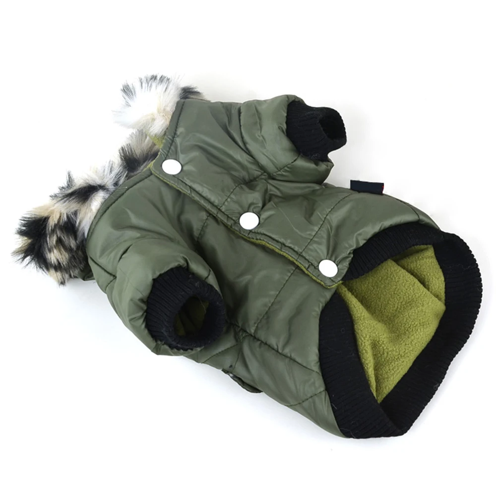 

Winter Pet Sweater Fleece Coat for Small Dogs Warm Outfits Party Costume Dog Jacket Large Size Winter Clothes Durable Material