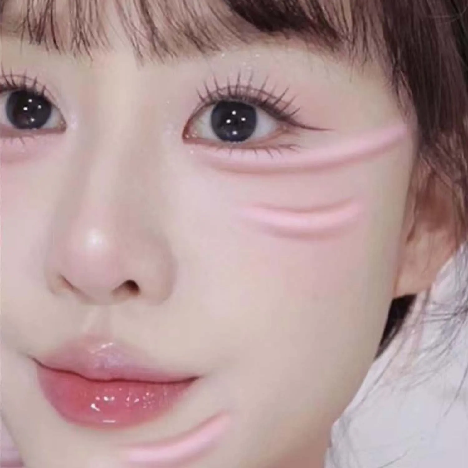 2-in-1 2-colors Silkworm Pen with Brush Waterproof Naturally Eyelid Pencil Lasting Brightening Shadow Highlighter Korean Makeup