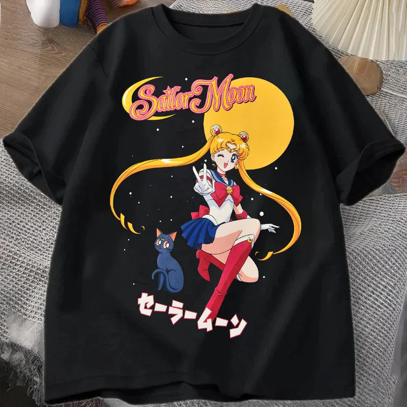 Women'S Shoes In The 90S - Camiseta Gráfica Retrô de Sailor Moon