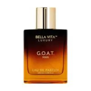 BellaVita Luxury's G.O.A.T. Man | Eau De Parfum (EDP) | Bergamot, Amber & Vetiver | Woody & Musky | Long Lasting | Cruelty Free