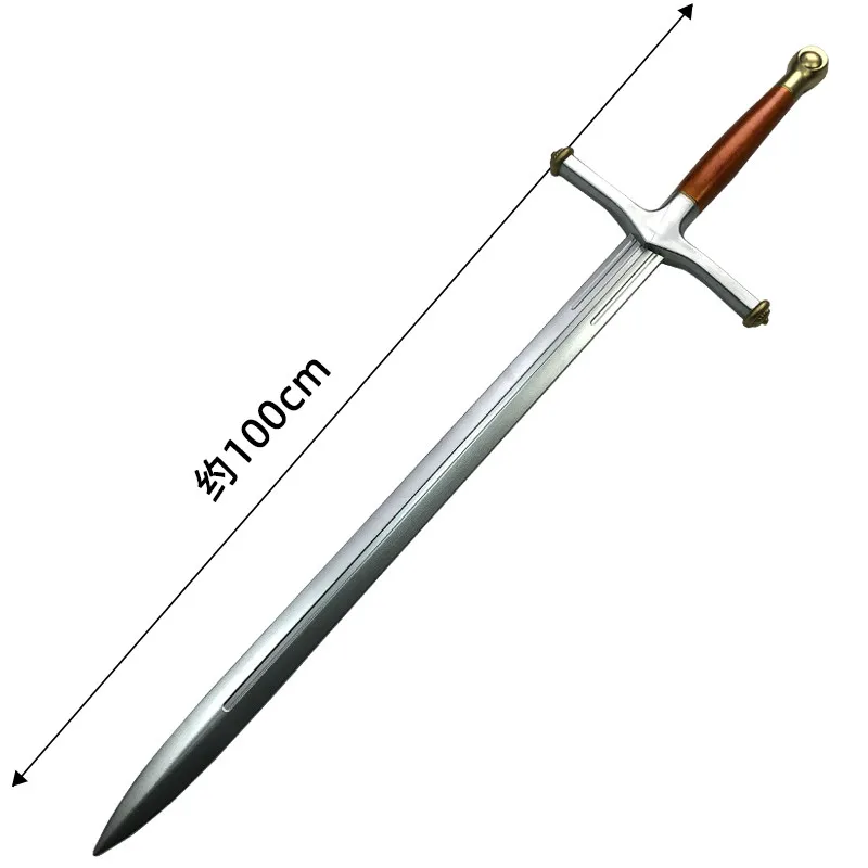 Movie 1:1 Cosplay Sword Prop Wolf Frost Sword Weapon Role Play Gift Safety PU Winter Frost Sword Big 104cm