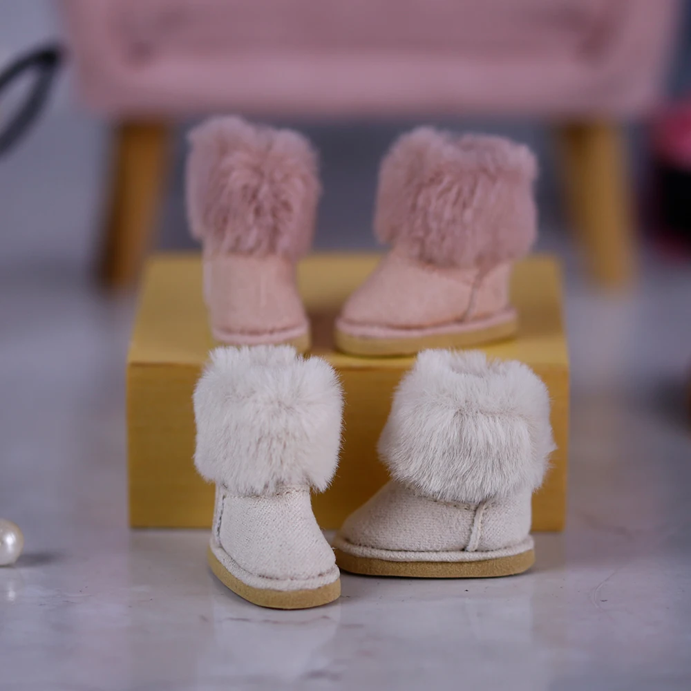 sapatos-para-boneca-blyth-1-6-botas-quentes-versateis-em-rosa-e-bege-brinquedo-para-meninas-bjd