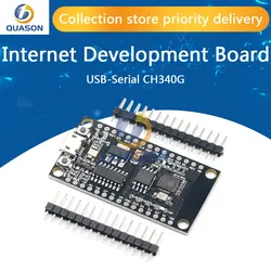 Dla WeMos D1 USB NodeMcu V3 CH340G CH340 ESP8266 32MB moduł bezprzewodowy rozwój internetu dla Arduino IDE IIC I2C SPI