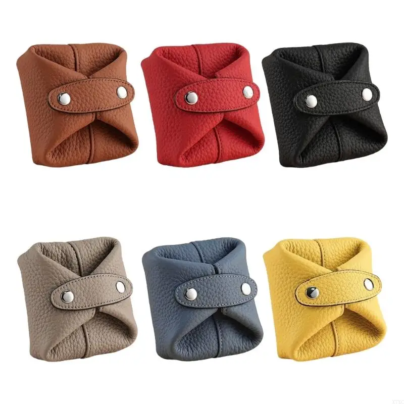 

X7XC PU Mini Coin Purse For Keys Earphones Travel Storage Women Accessories Bag