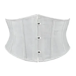 Waist Trainer Corsets Women Sexy Slimming Shaper Belt Short Torso Jacquard Underbust Corset Lace Up Bustiers & Corsets