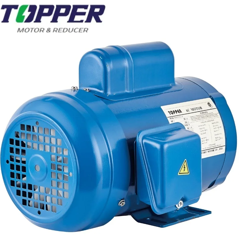 NEMA Standard Single-Phase 0.25  AC Induction Motor with 2 Poles for Blower Applications Cast Steel Housing