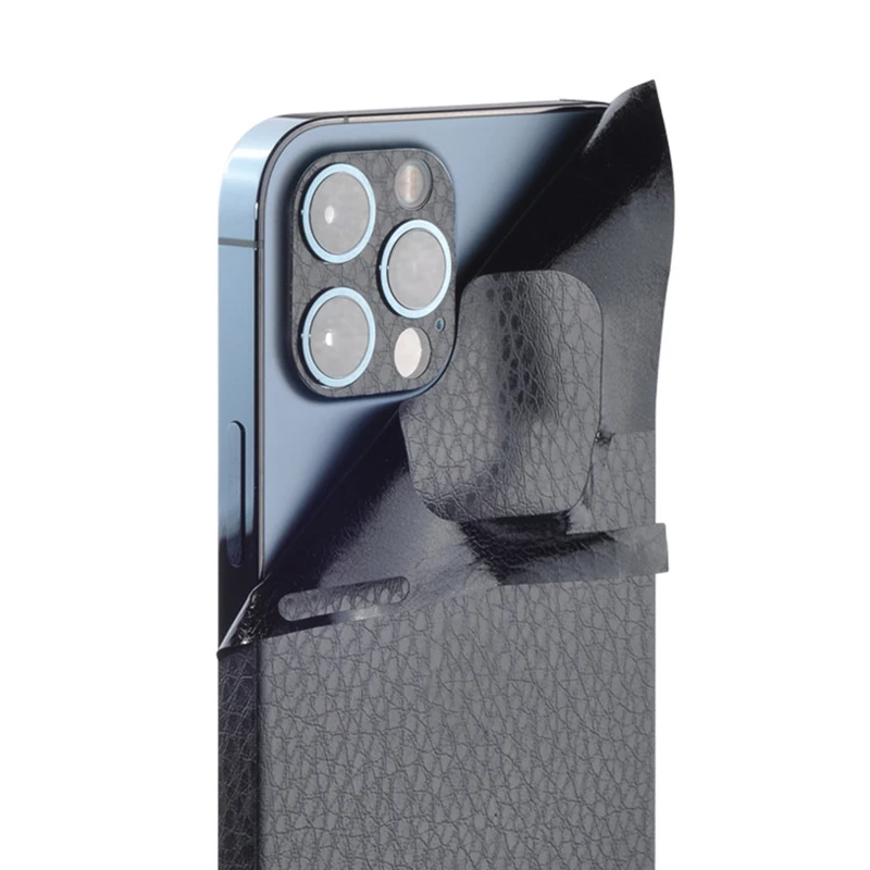 Upgrade Leather PVC Full Sticker for IPhone 15 Pro Max Pro Max 5 s Plus Protector Back Film