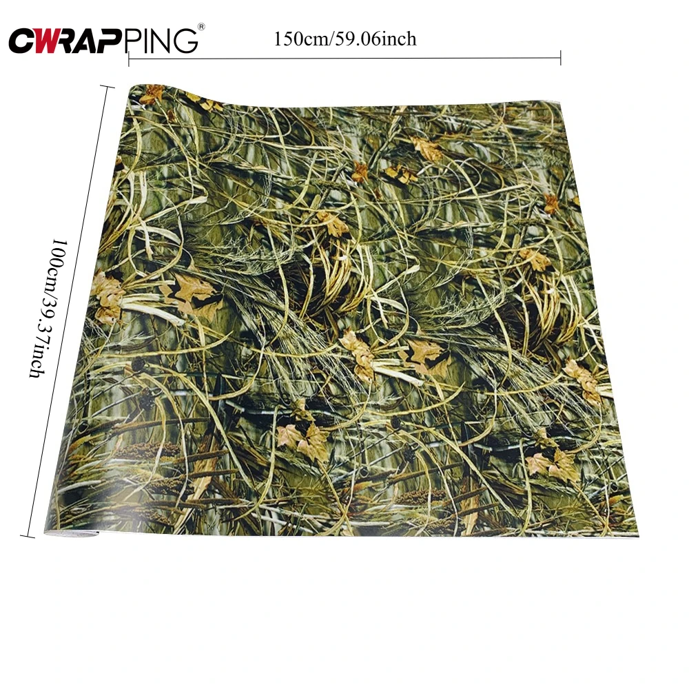 

Камуфляжная виниловая пленка для автомобиля 100смx150см, водонепроницаемая самоклеящаяся пленка для крыши автомобиля, автомобильные наклейки, камуфляжная пленка под дерево, автомобильные аксессуары