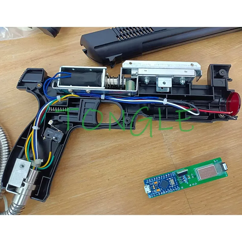 Time Wars 4 Shooting Gun, Electromagnet Solenoid Recoil, Amusement Machine Game, Simulator Fire Game, Arcade Cabinet Parts