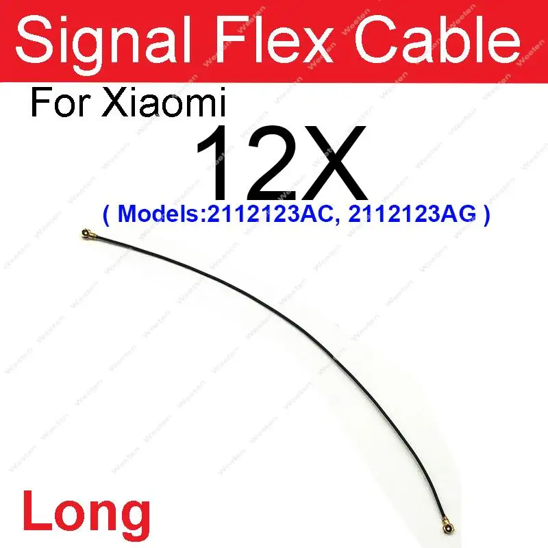 Signal Antenna Flex Cable For Xiaomi 12 12 Pro 12X 12S Pro 12S Ultra Signal Wifi Connector Flex Ribbon Repair Parts