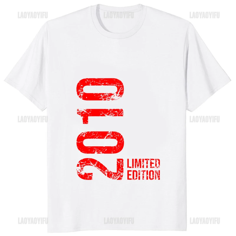 Camiseta de edición limitada para hombre y mujer, ropa de calle esencial, informal, suelta, estilo Harajuku, Y2k, cómoda y transpirable, gran oferta, 2010