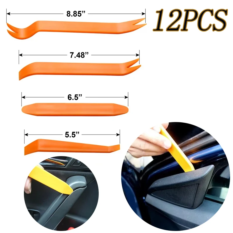 

Multiple Car Hand Tool Car Audio Disassembly Tool Plastic Pry Bar Door Panel Disassembly Pry Panel Interior Clip Rocker Crowbar