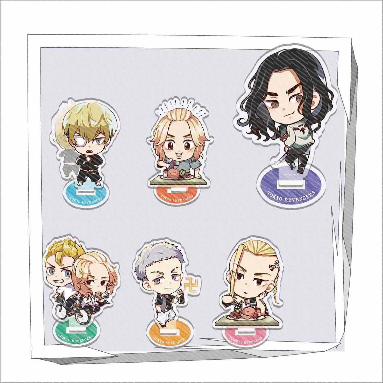 Game Mitsuya Takashi Manjiro Hanagaki Takedo Chifuyu 8cm Kimono Acrylic Stand Mini Anime Figure 220