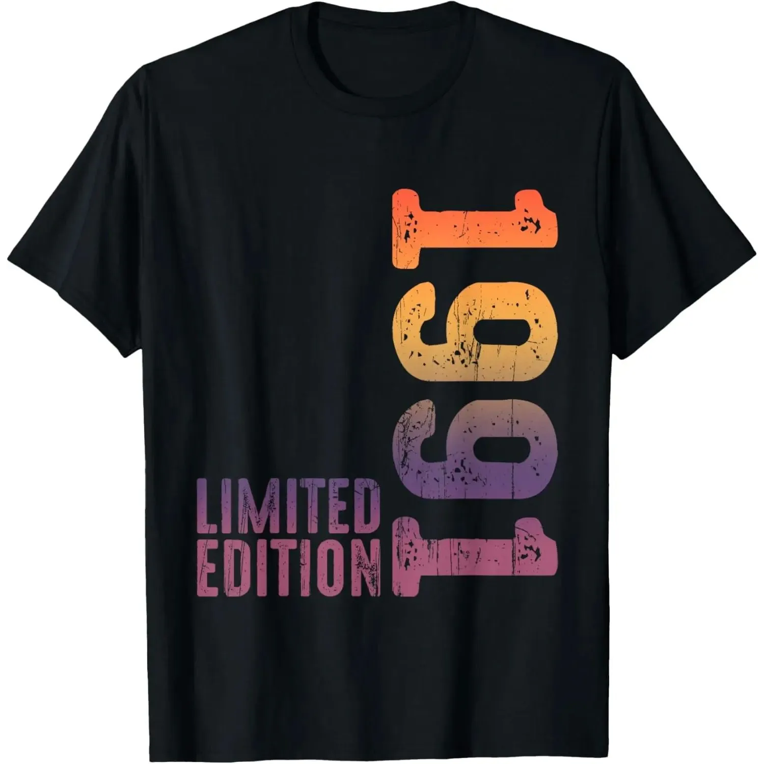 

Винтажная футболка унисекс 1991 года, лимитированная серия, к 35-летию, в ретро-стиле, с круглым вырезом, из искусственной кожи, с рукавами 3/4, модная