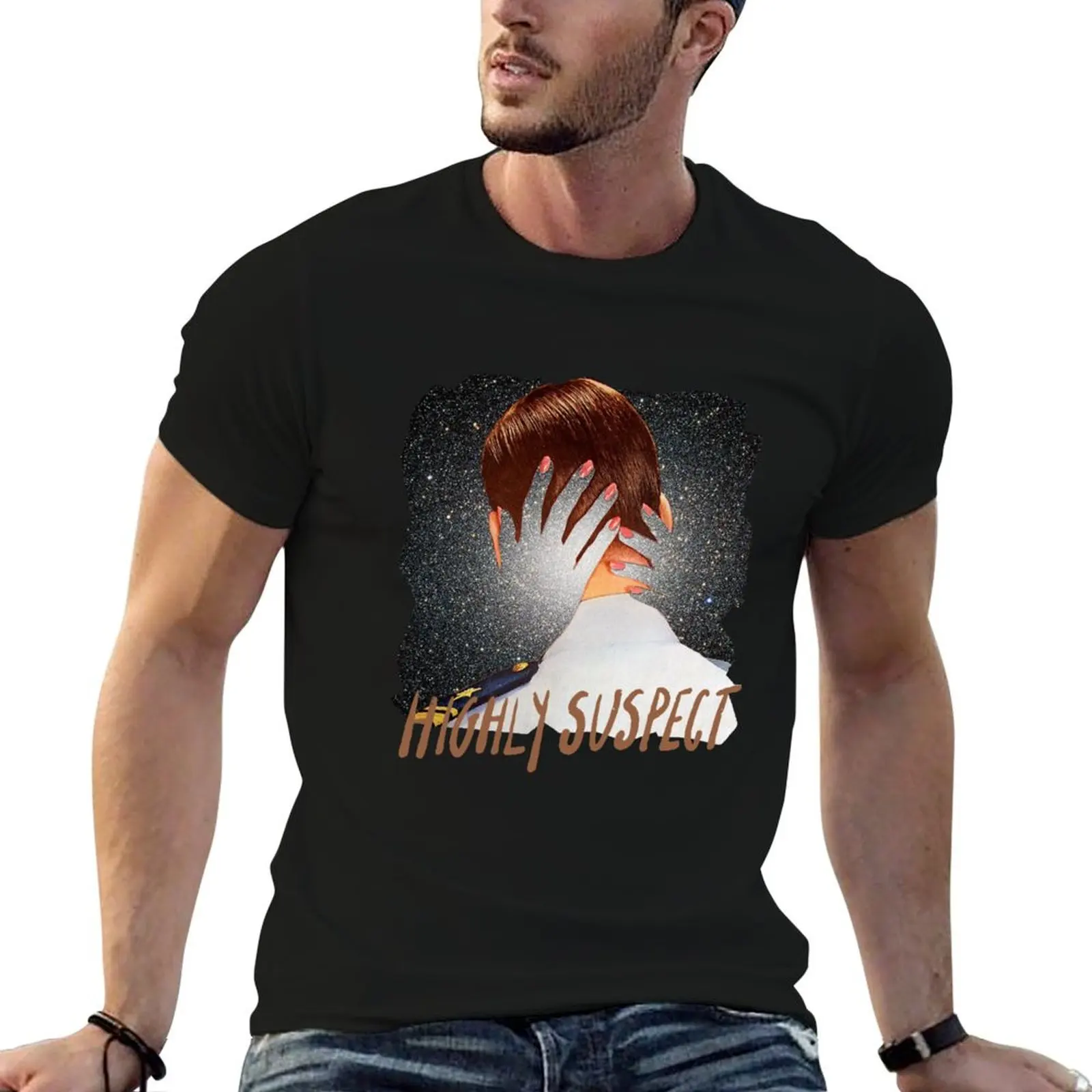 Highly Suspect Mister Asylum T-Shirt Big and Tall Solid Color T-Shirt