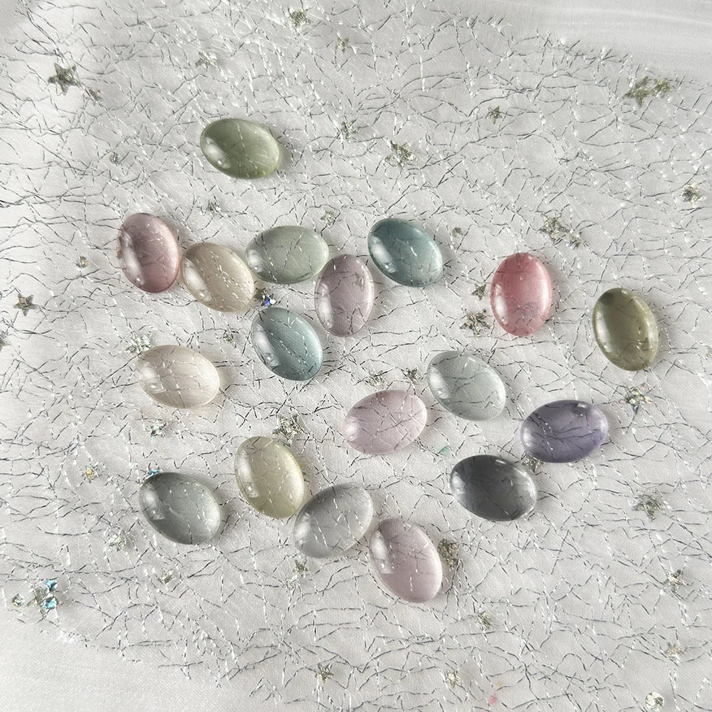 Zestaw 18 szt. żelowych lakierów do paznokci z koralikami cukierkowymi, efekt kociego oka, z kolorowym kartonikiem, magnesem, top coatem UV LED, kolekcja żelowych lakierów kocie oko.