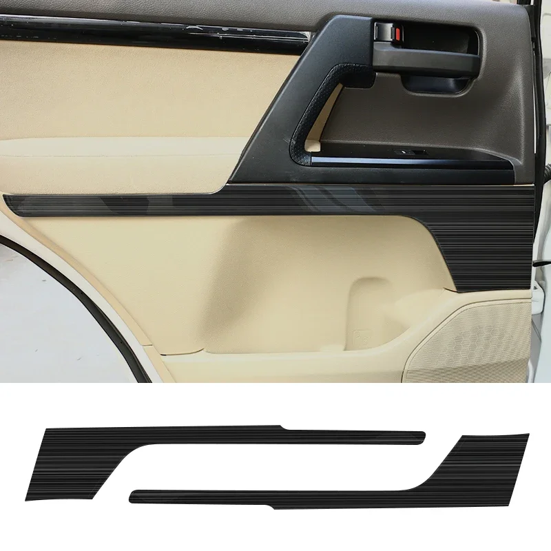 For Toyota Land Cruiser 200 LC200 2008-2021 Interior Door Trim Cover Anti-Scratch Protective Upgrade Modification Accessories